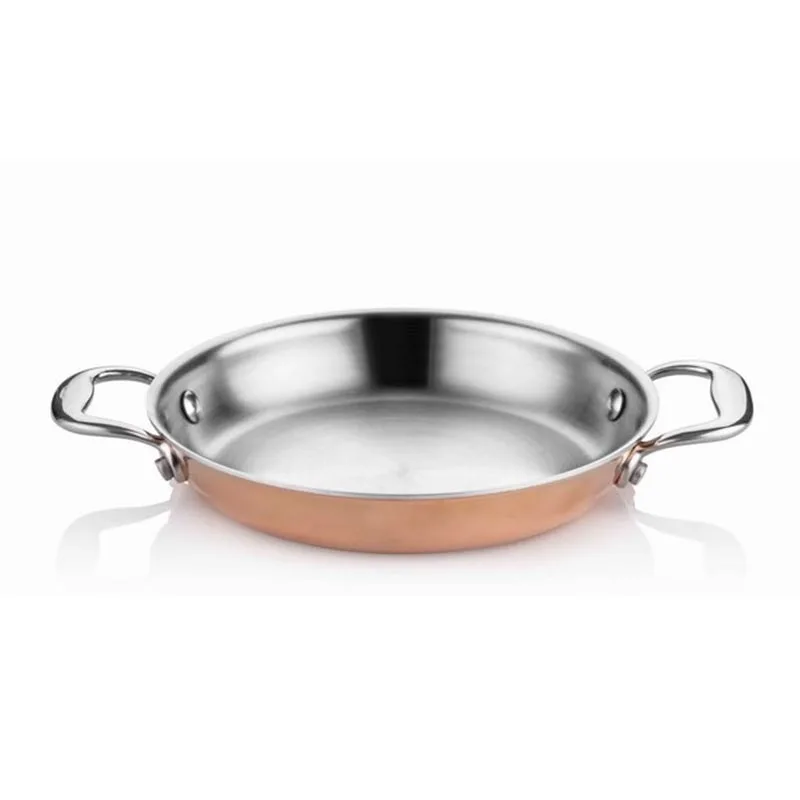 Altınbaşak Multi Metal Bakır Yumurta Sahanı+Nihale, 20 cm