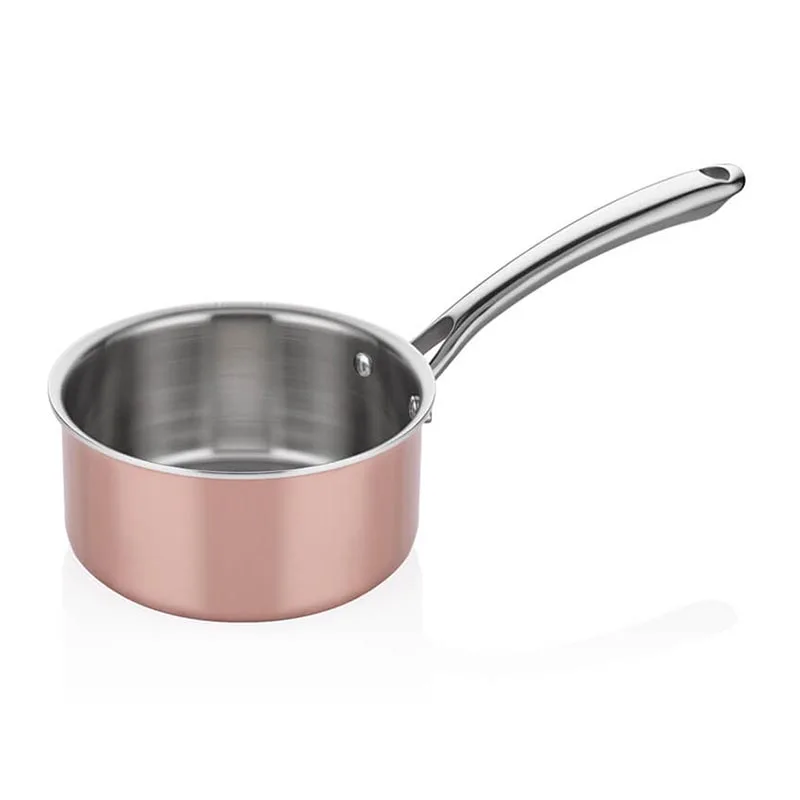 Altınbaşak Multi Metal İndüksiyon Kaçerola 14 cm Bakır