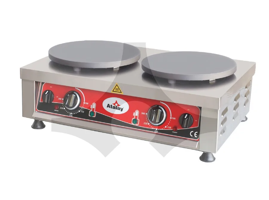 Atalay AKM-4002 Çiftli Krep Makinesi, Elektrikli