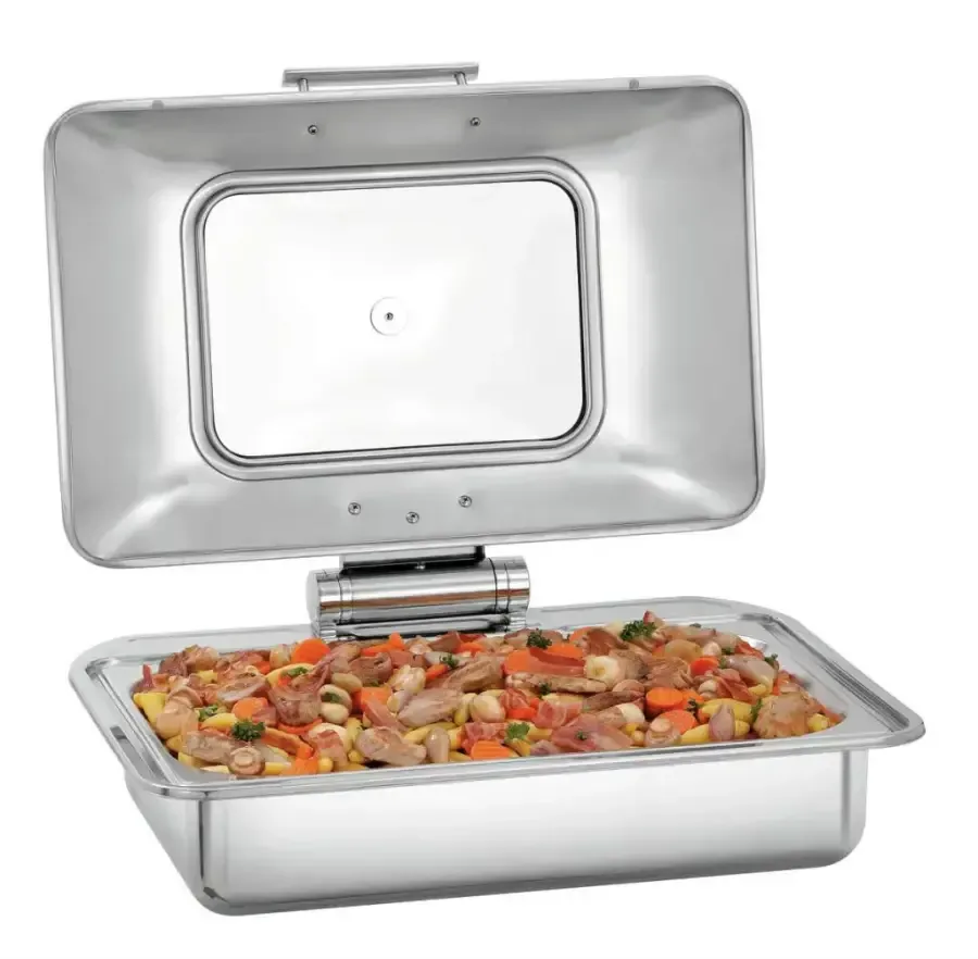 Öztiryakiler Bartscher İndüksiyonlu Isıtıcı Uyumlu Chafing Dish, GN 1-1, 8.5 L