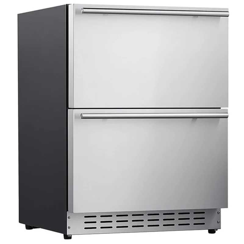 Berfmann BUF113-DS Tezgah Altı 2 Çekmeceli Derin Dondurucu, 113 L, 60.5x62x82.5 cm