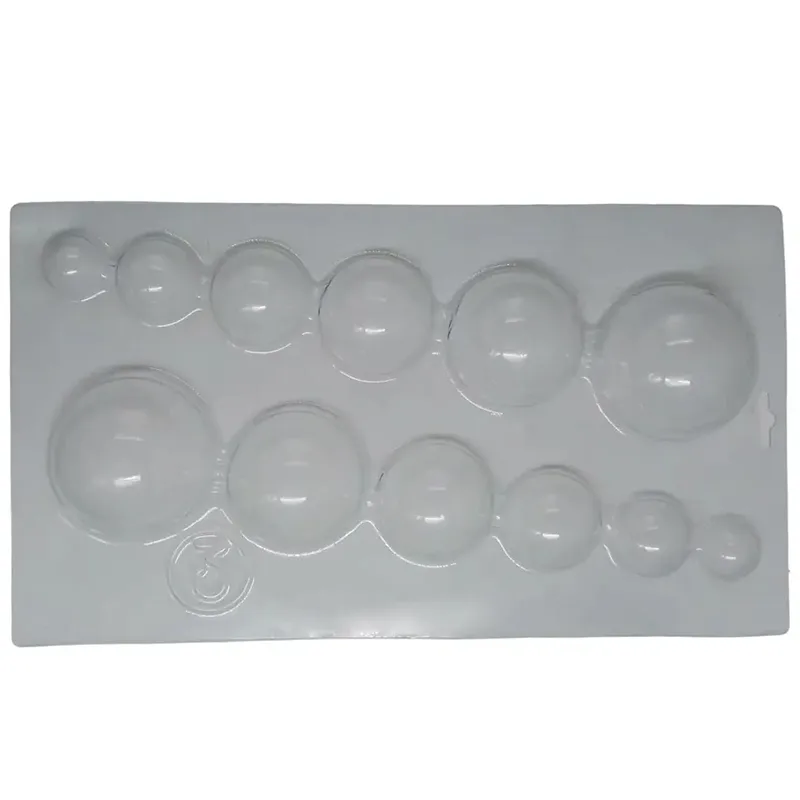 Beysa Daire Çikolata Kalıbı, Pvc, 12Li Set