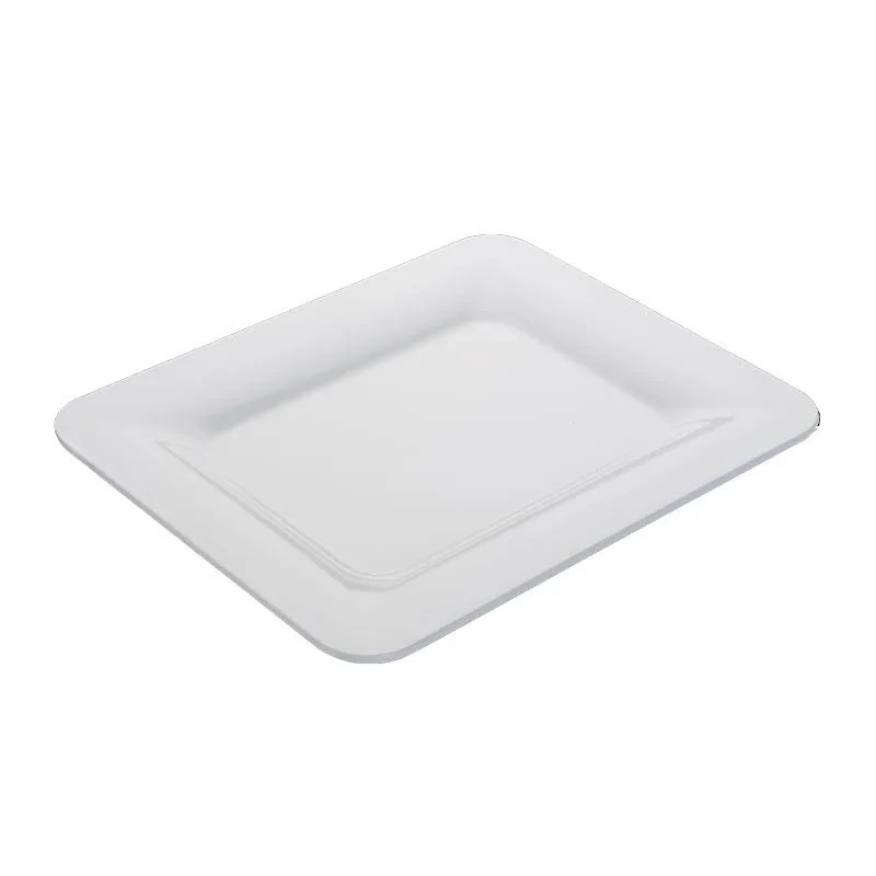Biradlı 1/2 Küvet Açık Büfe Sunum Tepsisi, 32.5x26.5x2.5 cm