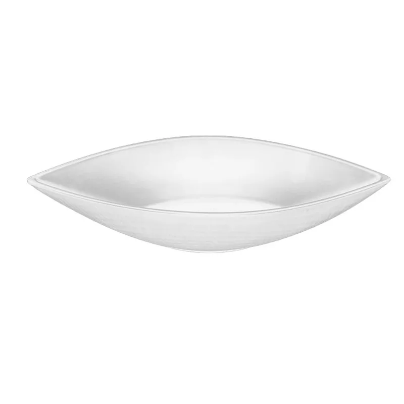Biradlı K-09 Melamin Oval Sunum Tabağı, 35x13x7 cm