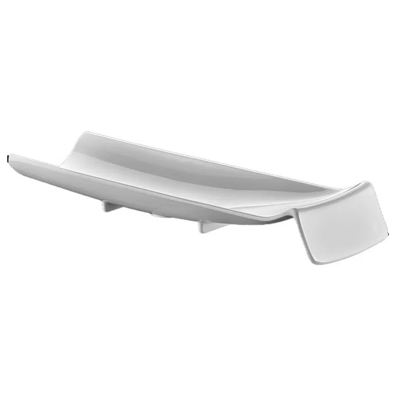 Biradlı BRD-614740 Uzun Melamin Sunum Tabağı, 36x10.5x5 cm