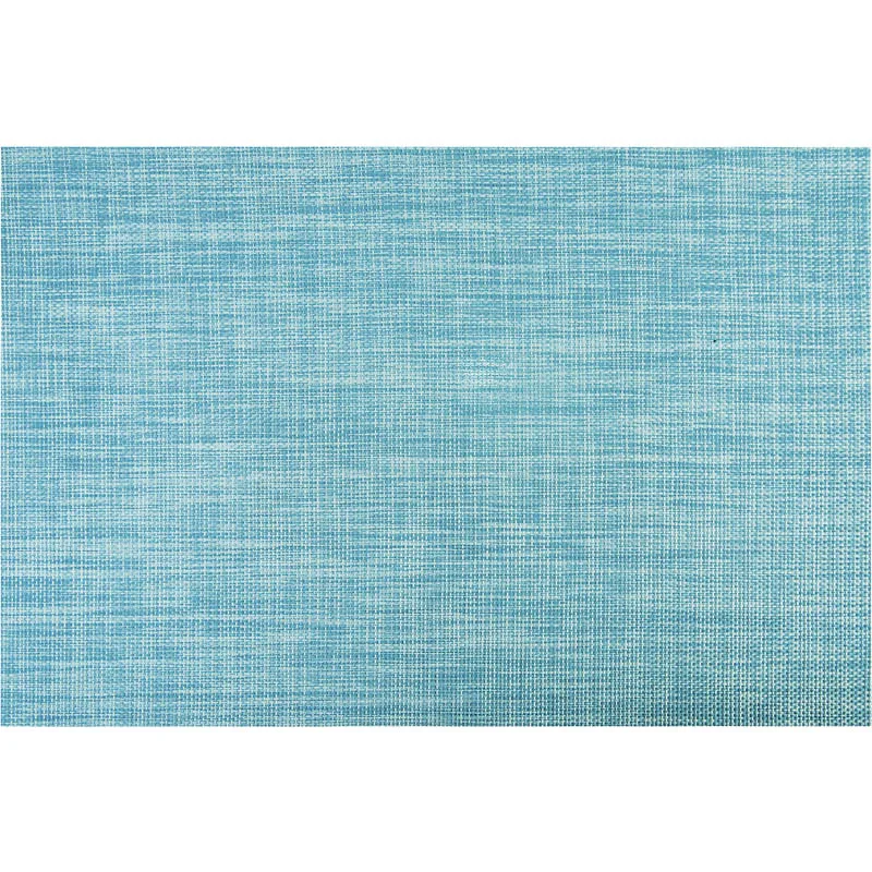 Biradlı BRD-877 PVC Çizgi Desenli Amerikan Servis, 30x45 cm, Mavi