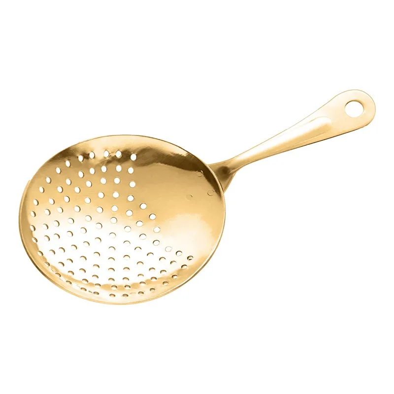 Biradlı EF-130 Bar Kokteyl Süzgeci, Altın