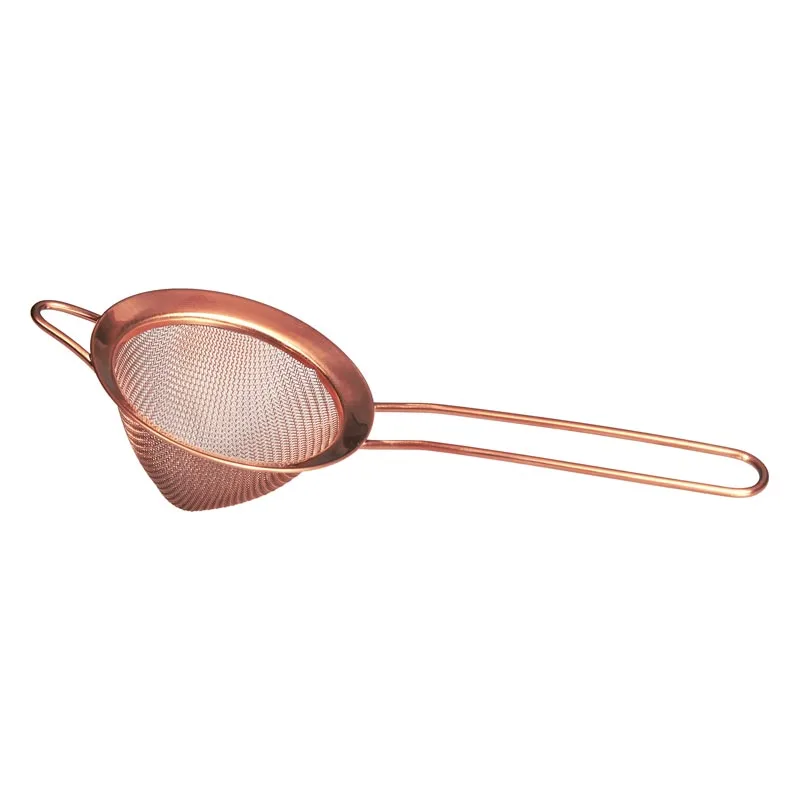 Biradlı EF-143 Bar Süzgeci, 8 cm, Bakır