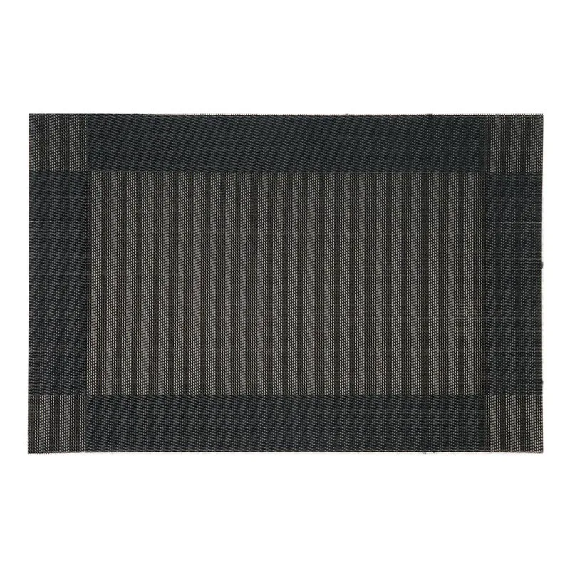Biradlı BRD-2070 PVC Amerikan Servis, 30x45 cm, Siyah