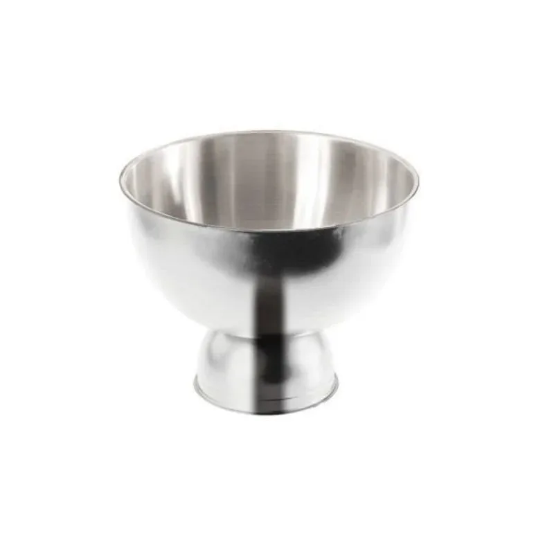 Biradlı BRD-3075 Ayaklı Çelik Punch Kasesi, Ayaklı, 24x22 cm