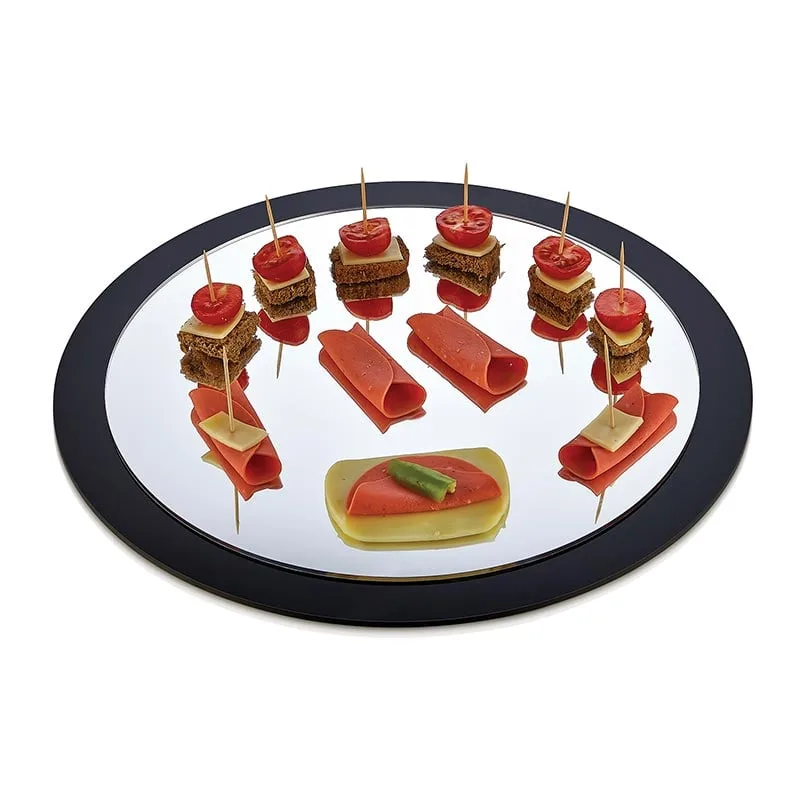 Biradlı BRD-EL-02 Dikdörtgen Aynalı Pleksi Teşhir Standı, 45x29x5 cm