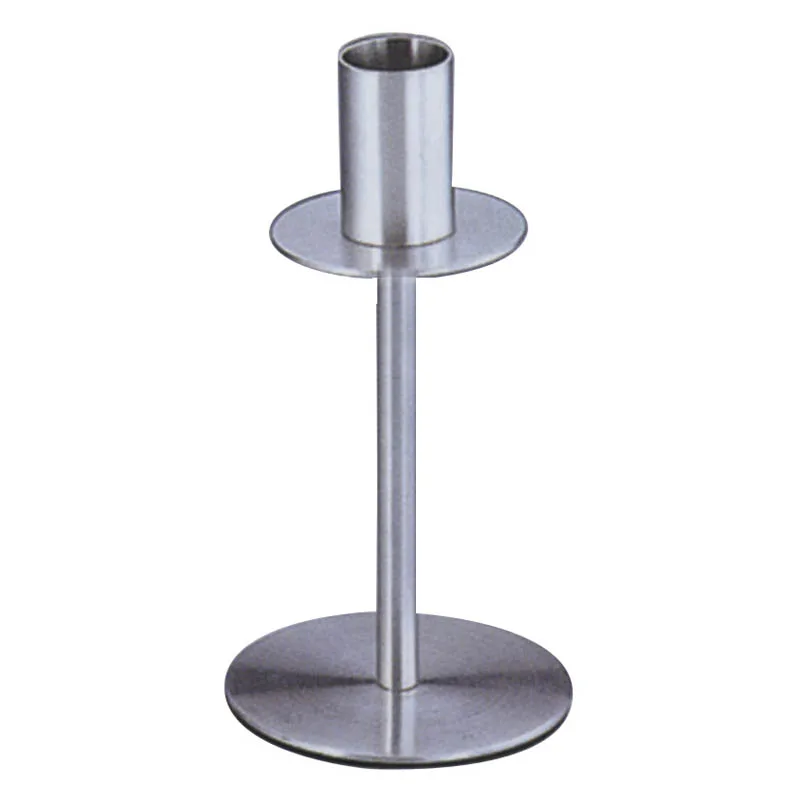 Biradlı BRD-JTS2903-B Ayaklı Çelik Mumluk, 16 cm