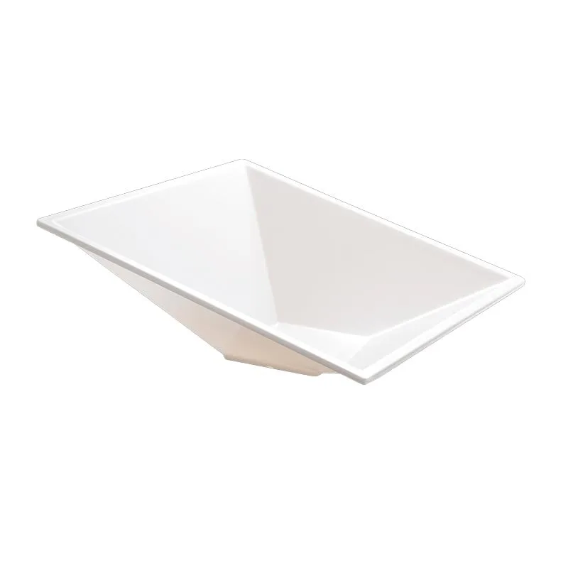 Biradlı BRD-MC303 Kare Melamin Sunum Kasesi, 35.5x35.5x11 cm