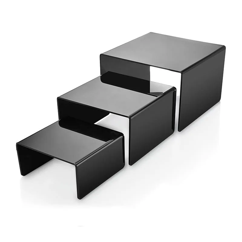 Biradlı BRD-ZG-01 Pleksi Teşhir Standı, Pleksi, 30x30x20 cm