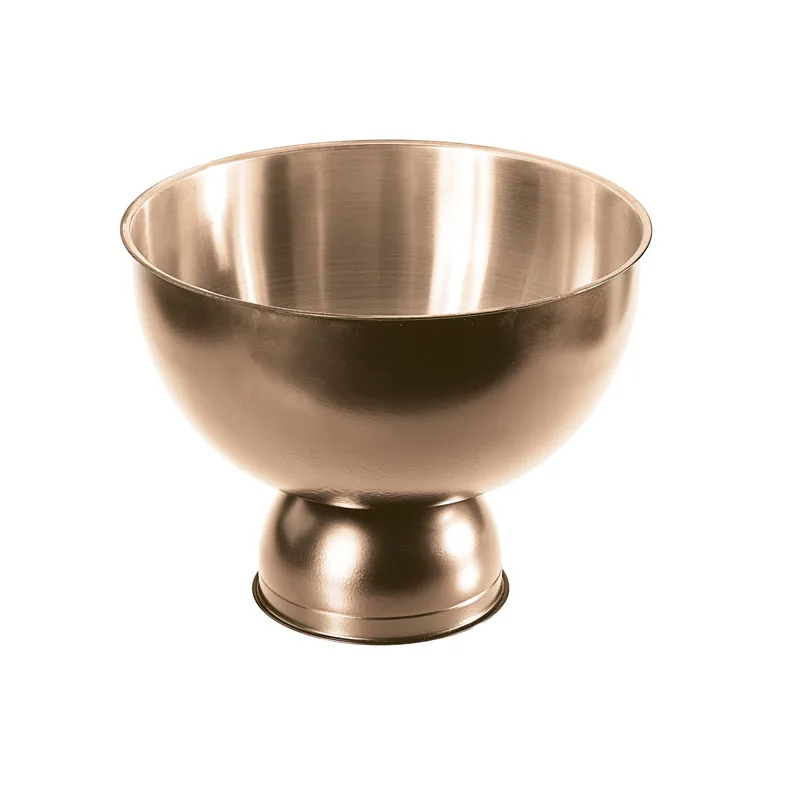 Biradlı BRD-3077 Punch Kasesi, 32x26 cm, Bakır