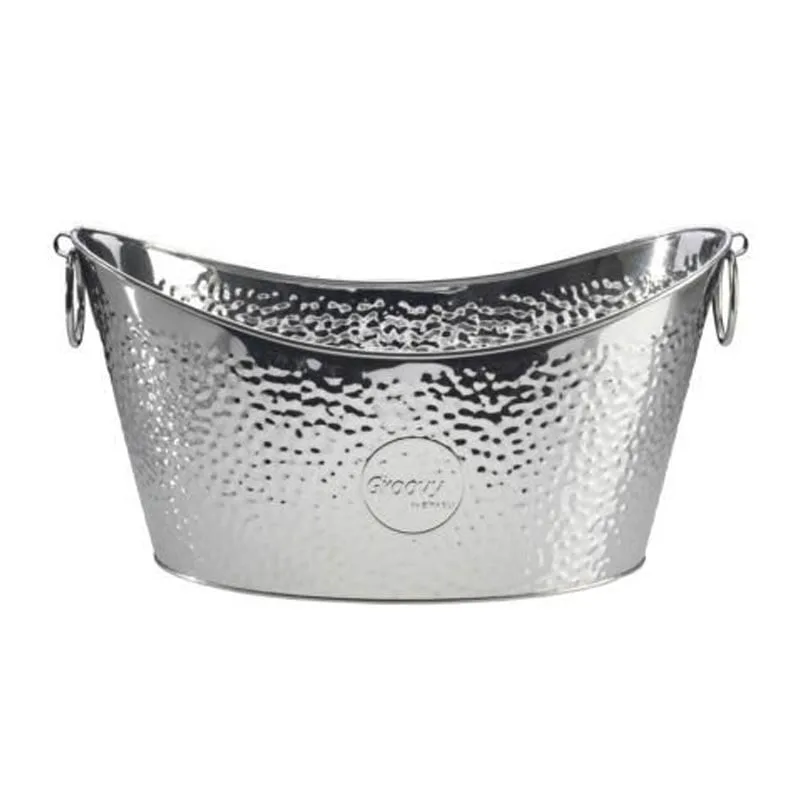 Biradlı Groovy GRV-1015 Çelik Şişe Kovası, 13 L, Parlak