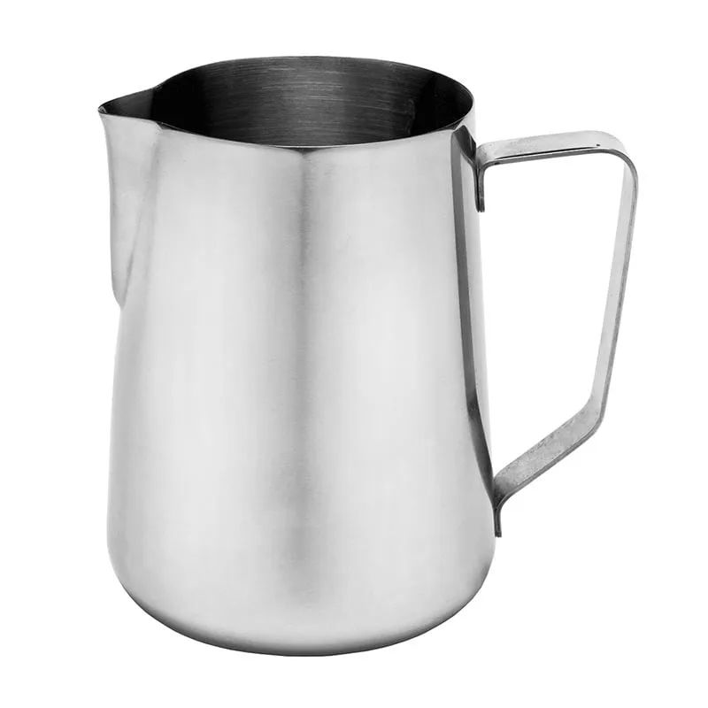 Biradlı GRV-041 Çelik Süt Potu Pitcher, 1 Litre