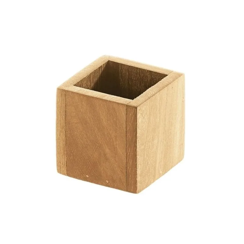 Biradlı GRV-1872 Ekonomik Kare Stick Şekerlik, 7x7 cm, Kahverengi