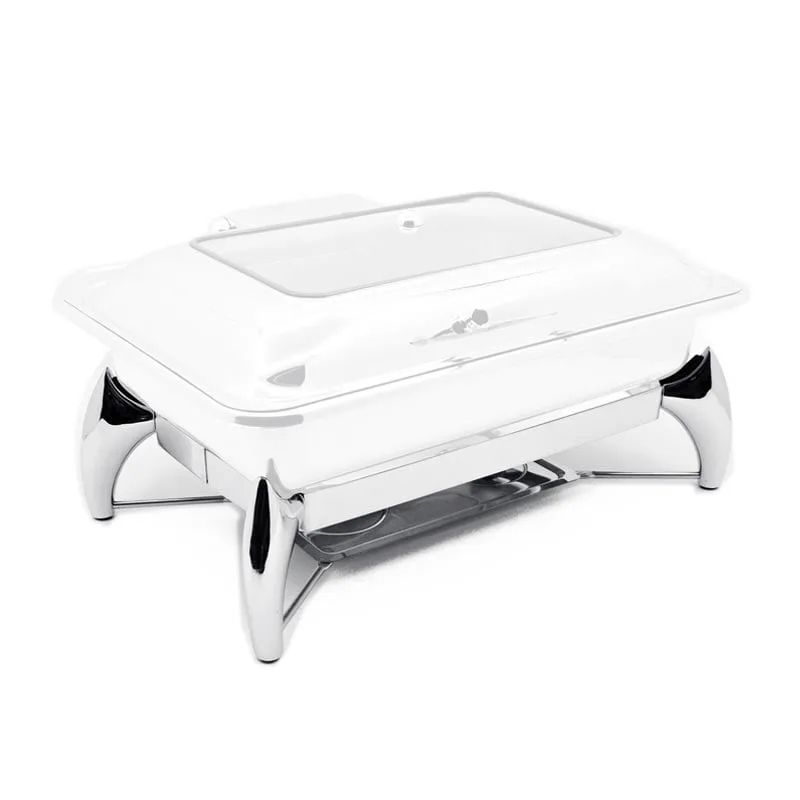 Biradlı GRV-4011 Ekonomik Dikdörtgen Chafing Dish Ayaklı Stand