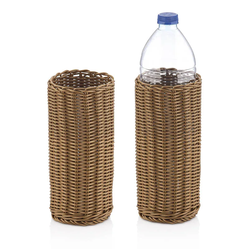 Biradlı BRD-804 Plastik Şişe Su Sepeti, 10.5x10.5x23 cm