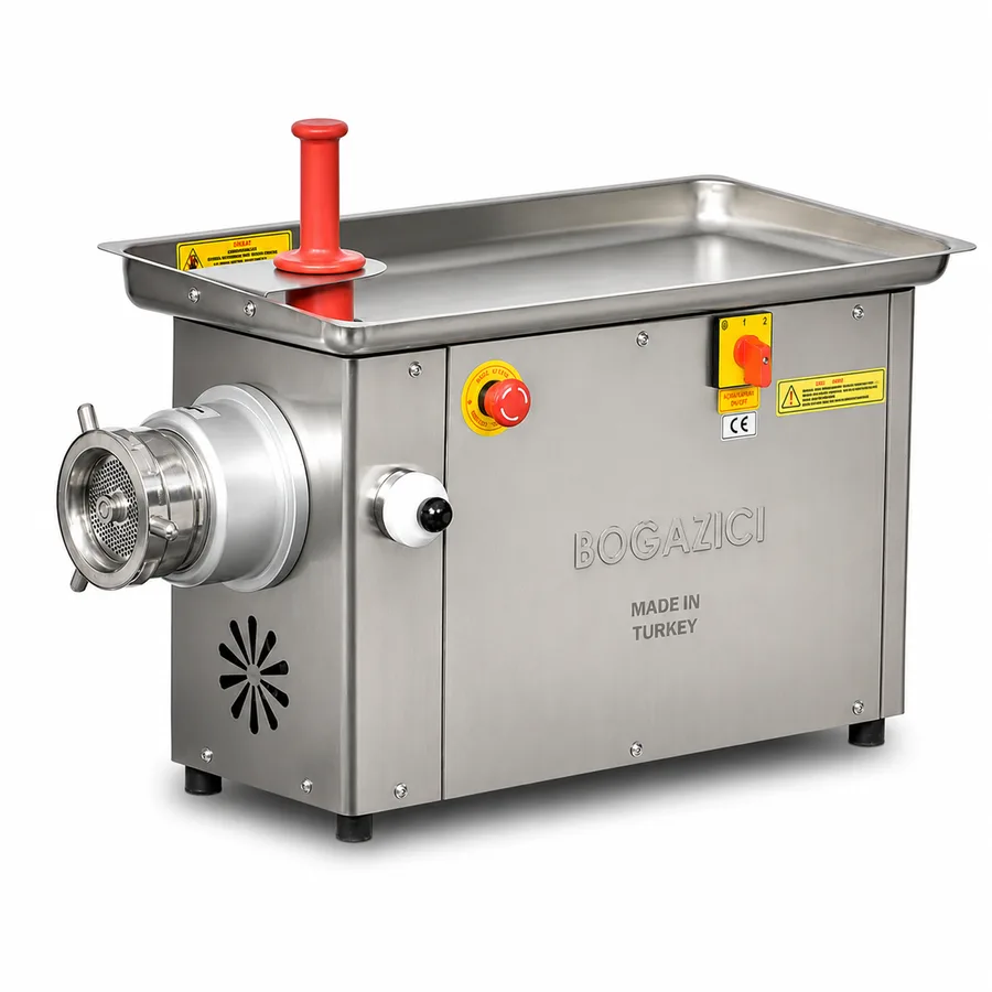 Boğaziçi No 32 Komple Paslanmaz Kıyma Makinesi Çıkma Kafa 600 Kg/Saat BPKM.32CK
