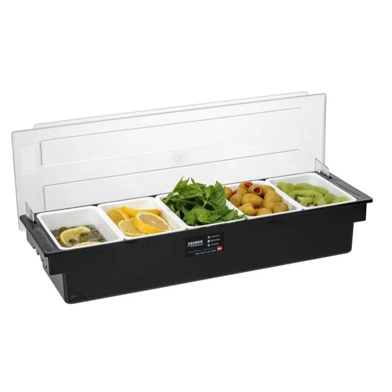 Corona Professional Bar Konteyner, 5'li, Polikarbon, BO293