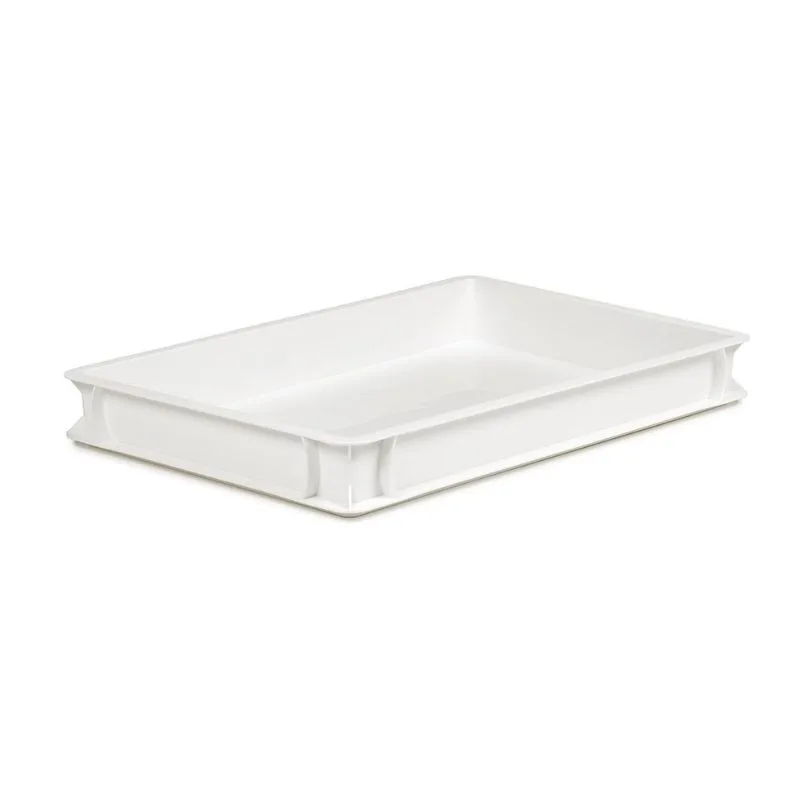 Bora Plastik Pizza Hamur Teknesi 60x40x7.5 Cm Beyaz
