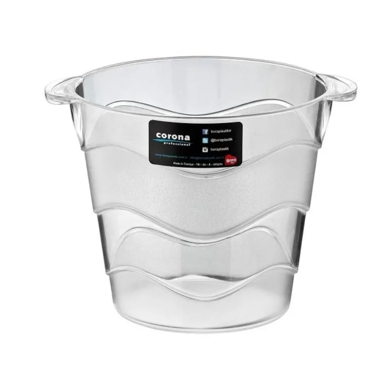 Corona Professional Polikarbon Şişe ve Buz Kovası, No 2, BO597, Siyah