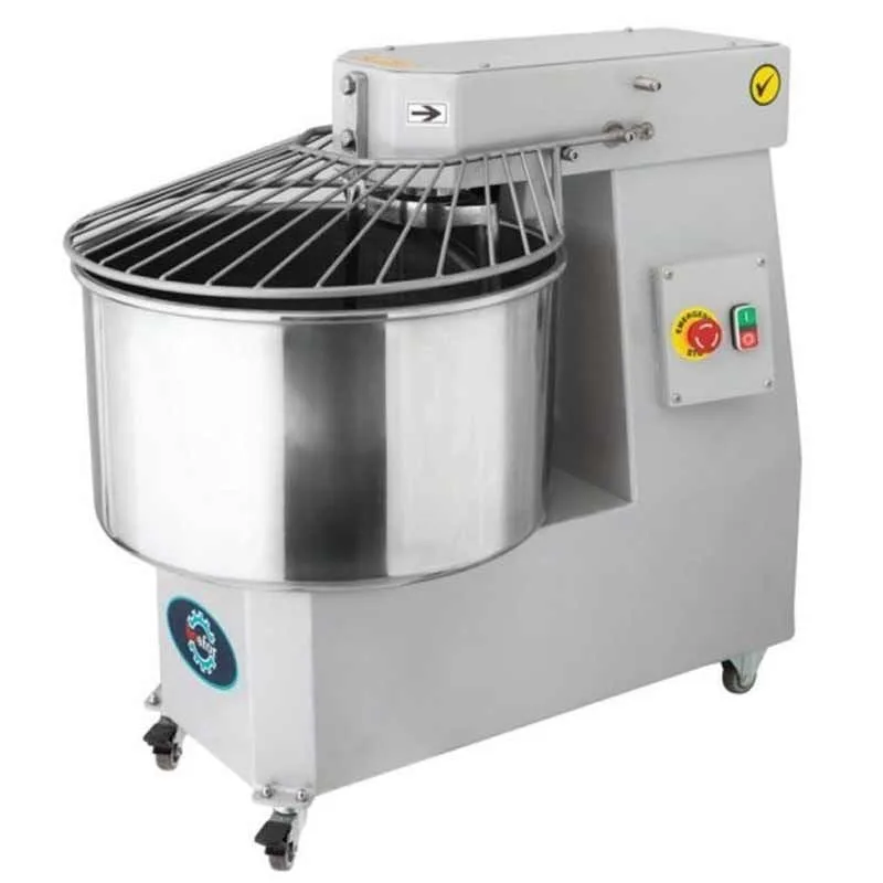 Bosfor USH-10T Spiral Hamur Yoğurma Makinesi, Çift Devirli, 10 kg Hamur Kapasiteli, Trifaze