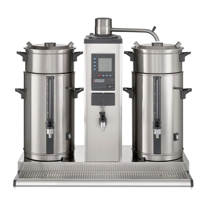 Bravilor Bonamat Filtre Kahve Makinesi ve Su Isıtıcı, 2x10 Litre B10 HW