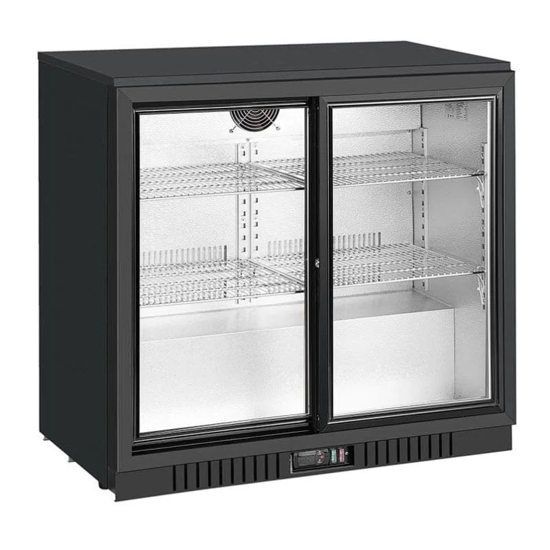 By Kitchen Bar Arkası Şişe Soğutucu Dolap, İki Çarpma Kapılı, 90x50x89,5 cm, DBB 250