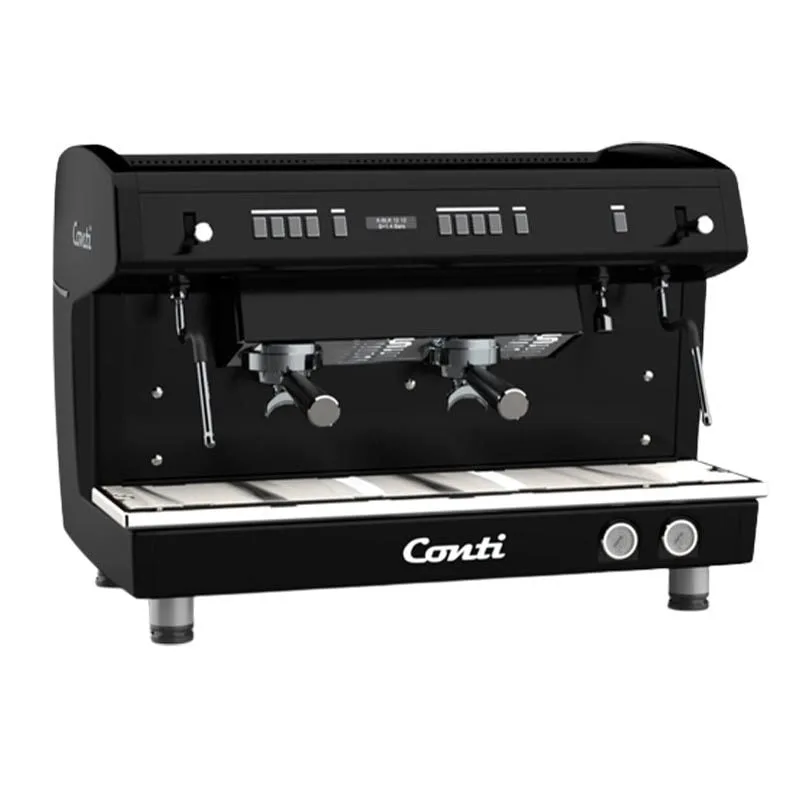 Conti Monaco X-ONE TCI Evo Tam Otomatik Espresso Makinesi, 2 Gruplu, Siyah