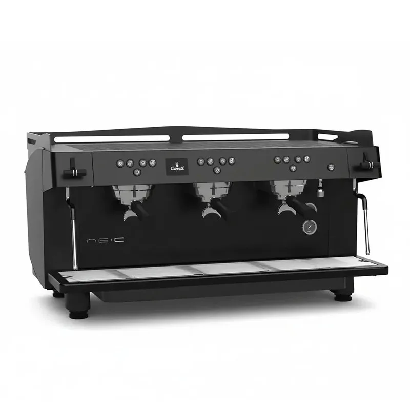 Conti NG-C 3 Tam Otomatik Espresso Kahve Makinesi 3 Gruplu Dozaj Ayarlı Siyah