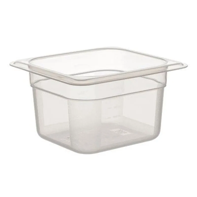 Corona Professional Polipropilen Gastronom Küvet, 1/6, Kare, 10 cm, BO1144