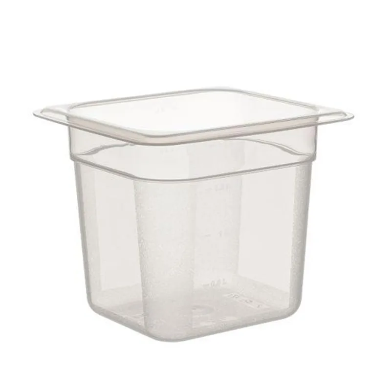 Corona Professional Polipropilen Gastronom Küvet, 1/6, Kare, 15 cm, BO1145