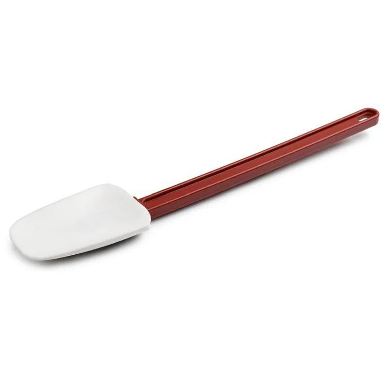 Bora Plastik Silikon Kaşık, 38.5 cm, Kırmızı