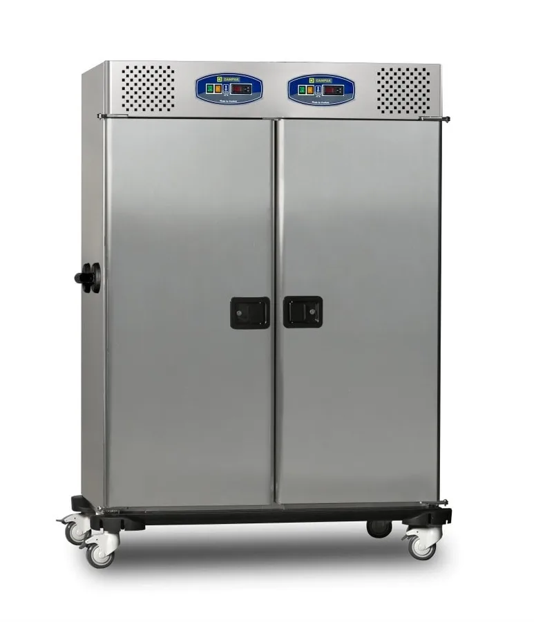 Dampak Çift Kapılı Sıcak Banket Arabası, 925 Litre 1290x800x1720 Cm