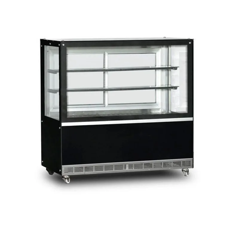 Dampak Isıtmalı Teşhir Dolabı, Düz Camlı, 562 Lt, 130x70x130 cm