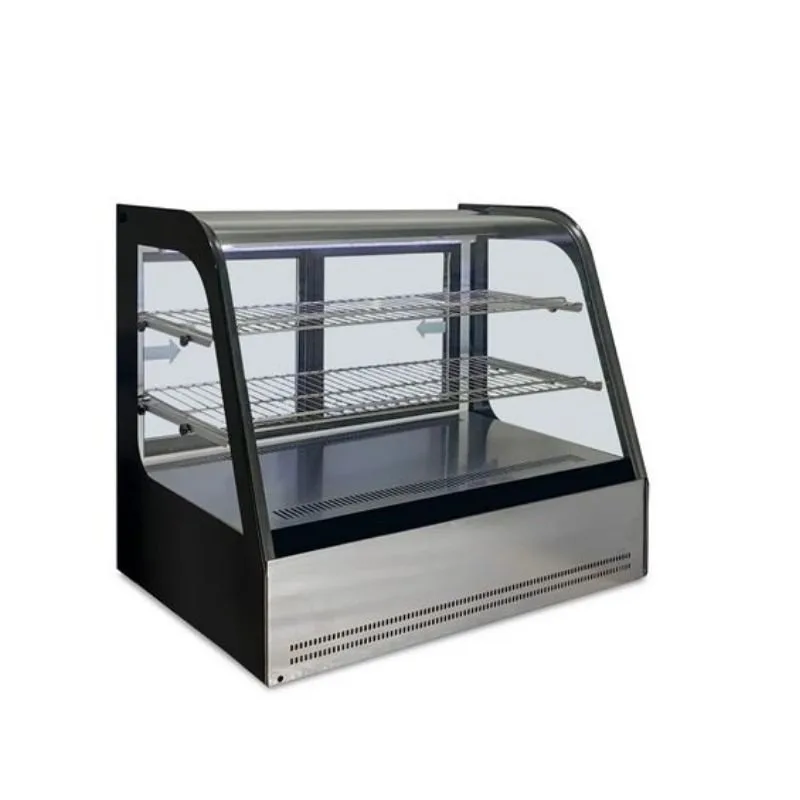 Dampak Set Üstü Sıcak Teşhir Dolabı 140 Litre 80x60x70 Cm