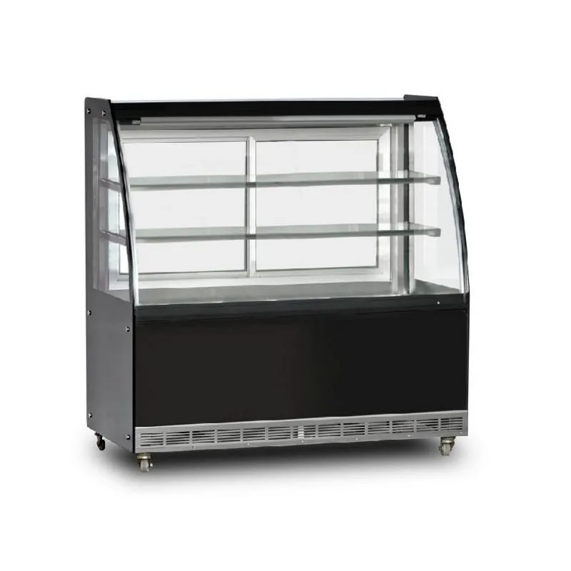 Dampak Soğutmalı Bombe Camlı Pasta Teşhir Dolabı, 370 L, 100x70x130 cm