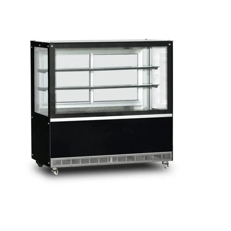 Dampak Soğutmalı Düz Camlı Pasta Teşhir Dolabı, 429 L, 100x70x130 cm