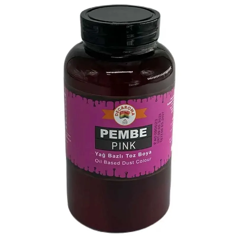Decaroma Yağ Bazlı Toz Boya, Pembe, 100 gr
