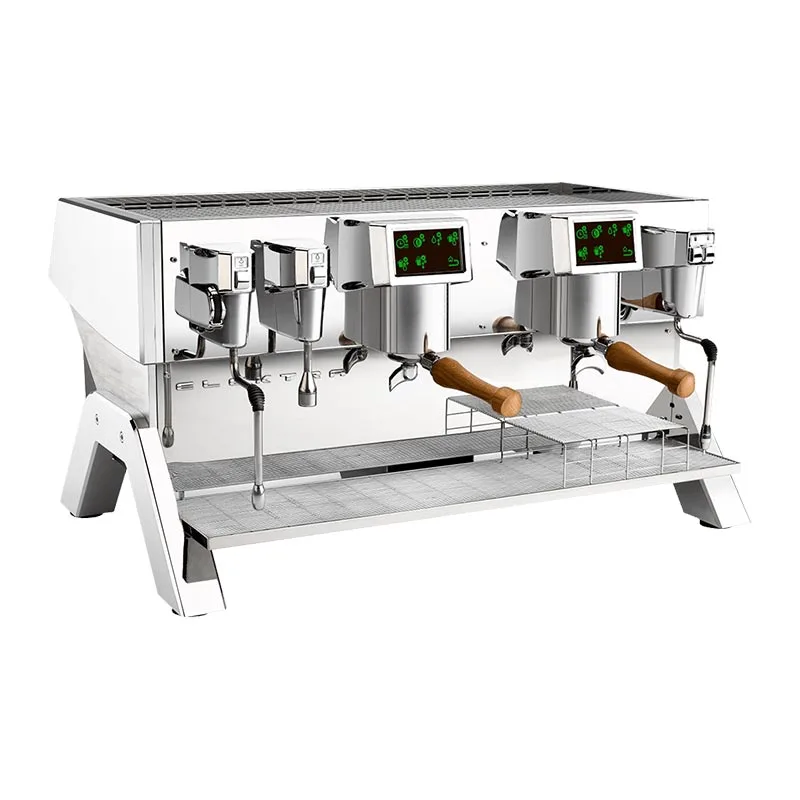 Elektra Indie Tam Otomatik Espresso Kahve Makinesi, 2 Gruplu, Buz Beyazı