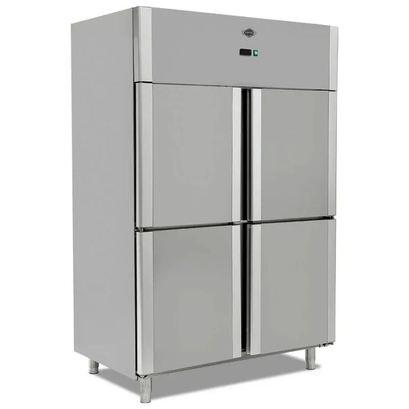 Empero EMP.140.80.02 Dik Tip Derin Dondurucu, 4 Kapılı, 1400 lt