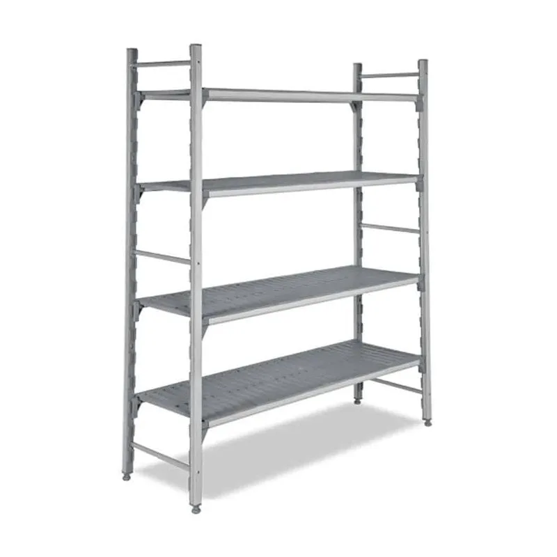 Empero Polipropilen Delikli Tablalı 4 Katlı İstif Rafı 404x40x180 cm