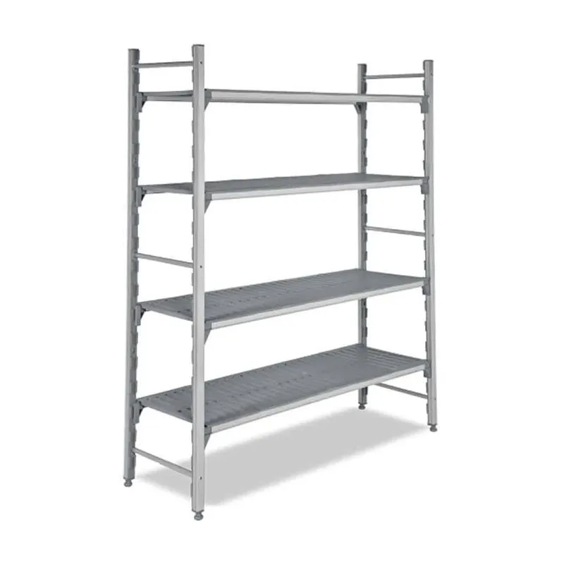 Empero Polipropilen Delikli Tablalı 4 Katlı İstif Rafı 434x40x180 cm