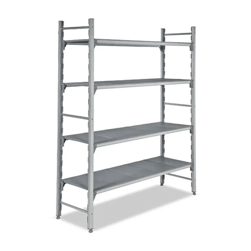 Empero 4 Katlı Polipropilen İstif Rafı Delik Tablalı 127x60x180 Cm