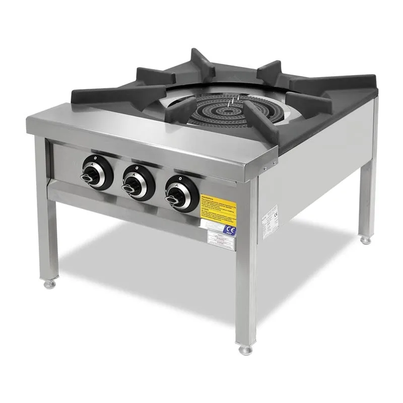 Empero 900 Plus Seri Gazlı Yer Ocağı, 4 Yanışlı, Ventilli, 70x91,5x56 cm