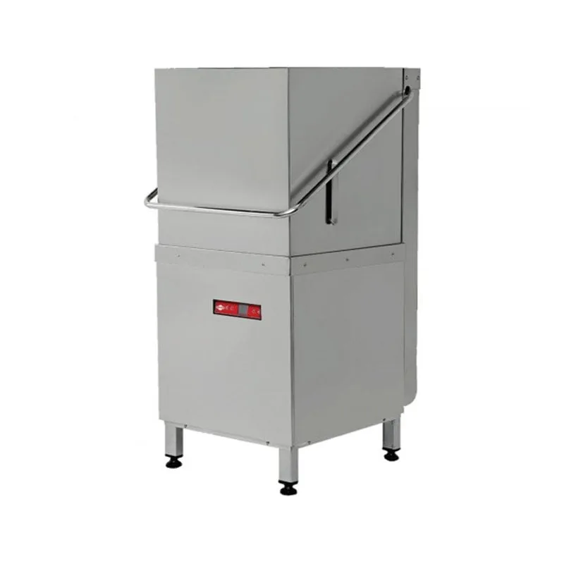 Empero EMP 1000 SDF Full Giyotin Tipi Bulaşık Makinesi, Dijital Kontrollü,50x50 cm Basketli, Parlatıcı Deterjan, Drenaj Pompalı, 380 V