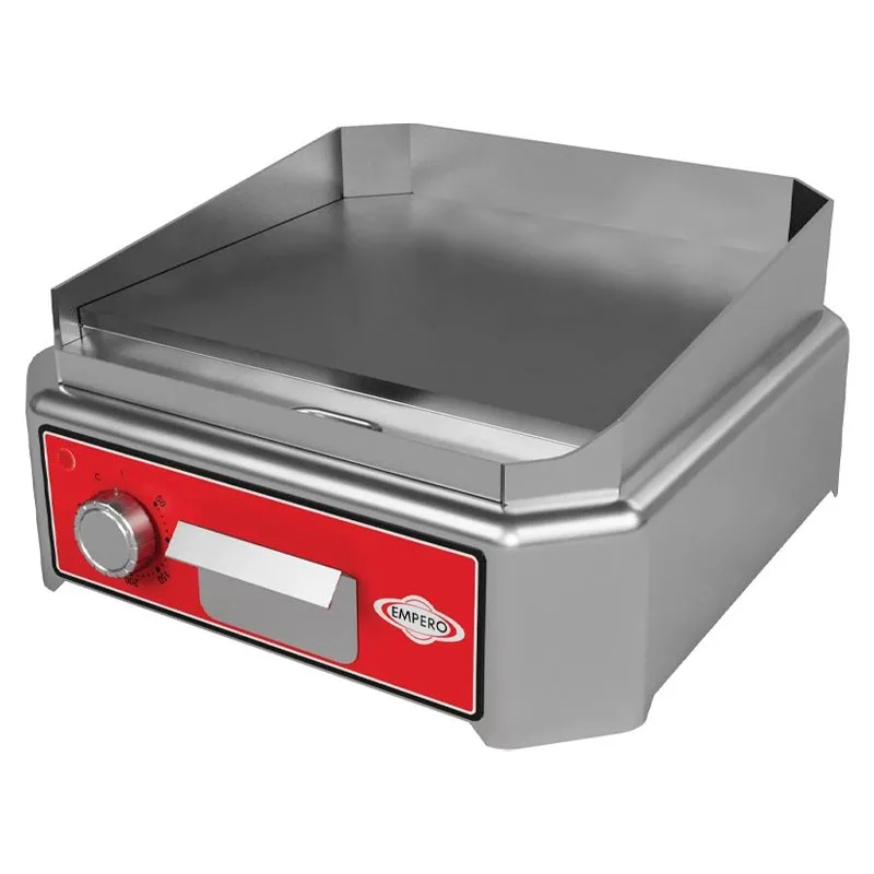 Empero EMP.SIE.010 Mini Düz Pleyt Izgara Set Üstü Elektrikli 40x42 Cm